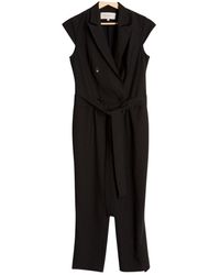 Stella McCartney Black Cotton Jumpsuits