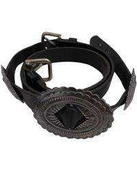 Sandro Leder Gürtel - Schwarz