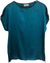 Max Mara Silk Blouse - Blue