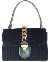 moschino green velvet bag