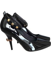 Burberry Patent Leather Heels - Black