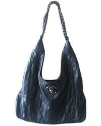 Chanel Leder Handtaschen - Schwarz