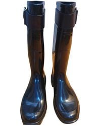 Burberry Wellington Boots - Blue
