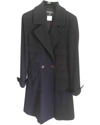 Chanel Cappotto in Cachemire - Viola