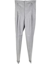 Jean Paul Gaultier Wolle Hosenanzug - Grau