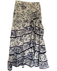 Sandro Spring Summer 2019 Maxi rock - Mehrfarbig