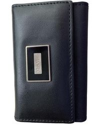 Max Mara Leather Key Ring - Black