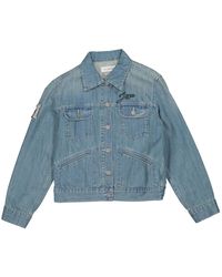 Étoile Isabel Marant Chaqueta en algodón azul \N