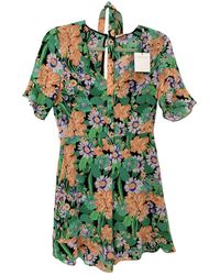 Sandro Seide Jumpsuits - Grün