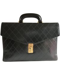 Chanel Cartella in Pelle - Nero