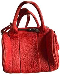Alexander Wang Rockie Leder Handtaschen - Rot