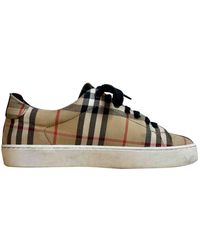 Burberry Cloth Flats - Multicolour