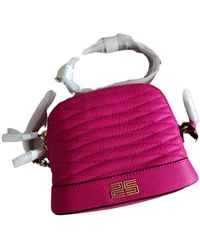 Sandro Leder Cross body tashe - Pink