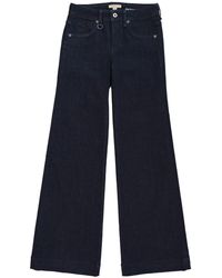 Burberry Blue Cotton Jeans