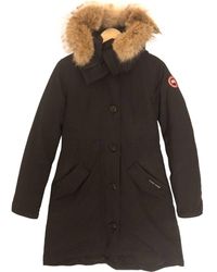 Canada Goose Rossclair Navy Synthetic Coats - Multicolour