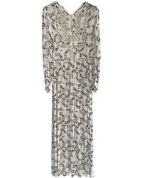 Sandro Spring Summer 2019 Maxi kleid - Weiß