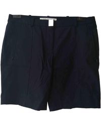 Diane von Furstenberg Wolle Bermuda - Blau