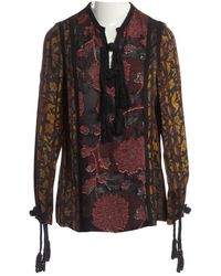 Lanvin Top \N en Viscose Noir