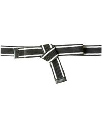 Maje Black Cotton Belts