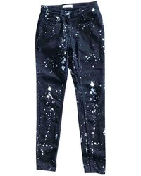 Sandro Skinny Jeans - Schwarz