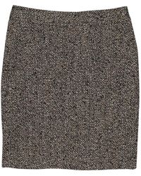 Valentino Gonna in lana grigio \N