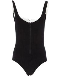 Lisa Marie Fernandez \n Black Sponge Swimwear