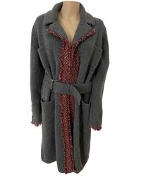 Chanel Cappotto in Cachemire - Grigio