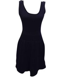 Sandro Midi kleid - Blau