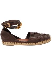 Valentino Leder Sandalen - Braun