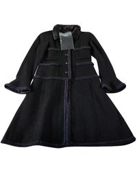Chanel Cappotto in Lana - Nero