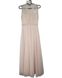 Sandro Fall Winter 2019 Maxi kleid - Pink