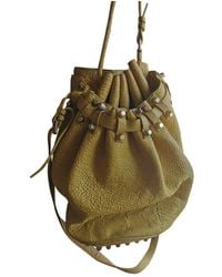 Alexander Wang Diego Leder Handtaschen - Gelb