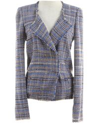 Étoile Isabel Marant Tweed Blouson - Blau