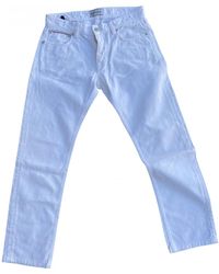 Moncler Jean large - Blanc