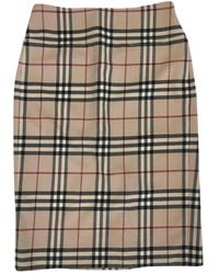 jupe burberry femme