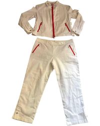 Burberry Suit Jacket - White