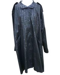 Herno Trenchs en Coton Noir