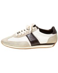 Tom Ford Sneaker Veloursleder dunkelblau Tom Ford Sneaker Veloursleder dunkelblau