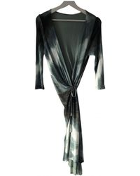 Diane von Furstenberg Midi kleid - Grün