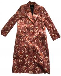 Burberry Velvet Coat - Multicolour