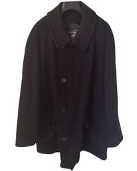 Burberry Vintage Blue Wool Coats