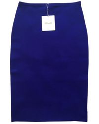 Diane von Furstenberg Halblang rock - Blau