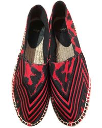 Maje \n Red Cloth Espadrilles
