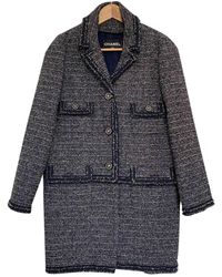 Chanel Abrigo - Azul