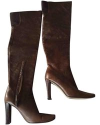 Marni Stivali in Pelle - Marrone