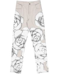 Chanel Vaquero recto - Multicolor