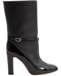 Valentino \n Black Leather Boots