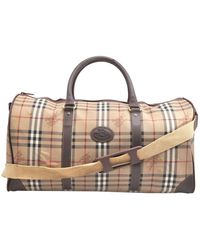 Burberry Cloth Travel Bag - Multicolour