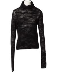 Chanel Wolle pullover - Schwarz