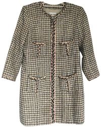Chanel Abrigo de Lino - Multicolor